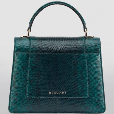 Bvlgari Karung Leather Serpenti Forever Top-Handle Bag - Image 2