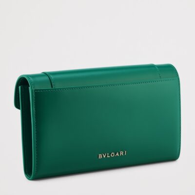 Bvlgari Large Leather Serpenti Forever Wallet - Image 3
