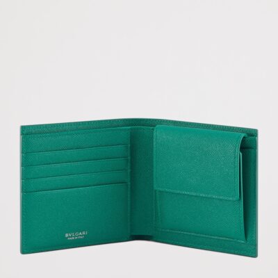 Bvlgari Leather Bvlgari Bvlgari Man Compact Wallet - Image 2