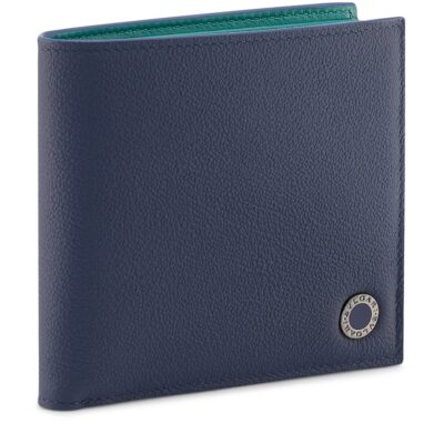 Bvlgari Leather Compact Bifold Wallet - Image 1