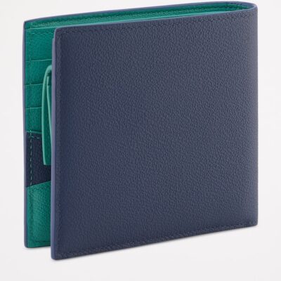 Bvlgari Leather Compact Bifold Wallet - Image 2