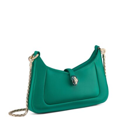 Bvlgari Leather Serpenti Baia Shoulder Bag - Image 1