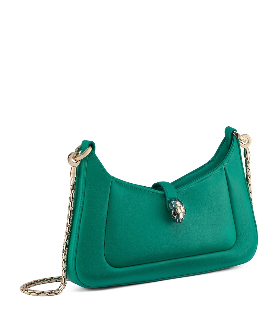 Bvlgari Leather Serpenti Baia Shoulder Bag - Image 1