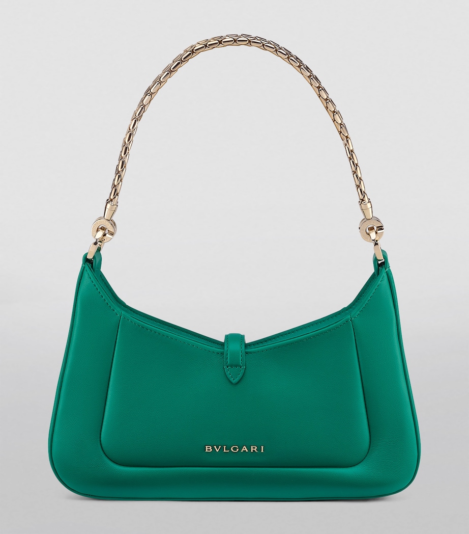 Bvlgari Leather Serpenti Baia Shoulder Bag - Image 5