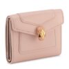 Bvlgari Leather Serpenti Forever Compact Wallet - Image 1