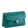Bvlgari Leather Serpenti Forever East-West Shoulder Bag - Image 1