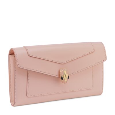 Bvlgari Leather Serpenti Forever Long Wallet - Image 1