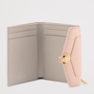 Bvlgari Leather Serpenti Forever Compact Wallet - Image 3