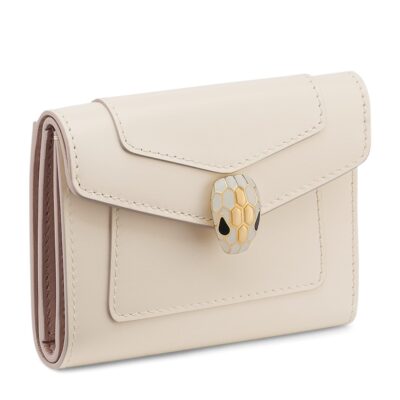 Bvlgari Leather Serpenti Forever Compact Wallet - Image 5