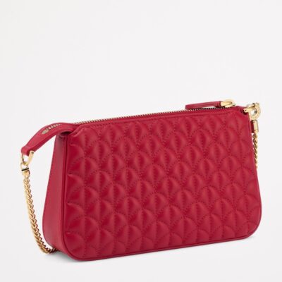 Bvlgari Leather Serpenti Sugarloaf Clutch Bag - Image 2