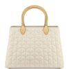 Bvlgari Leather Serpentine Duo Top-Handle Bag - Image 1