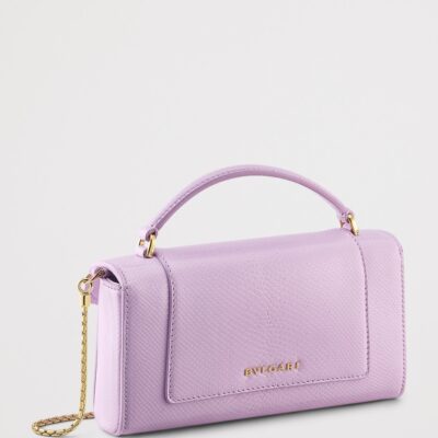 Bvlgari Mini Karung Leather Serpenti Forever Top-Handle Bag - Image 4