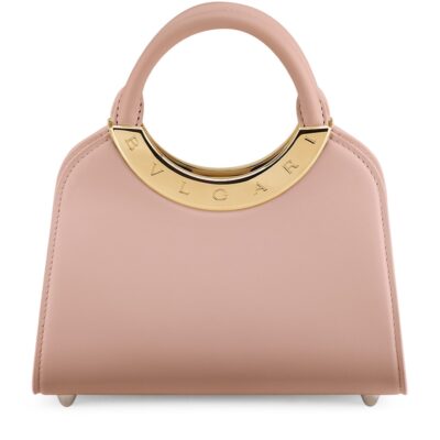 Bvlgari Mini Leather Roma Top-Handle Bag - Image 1
