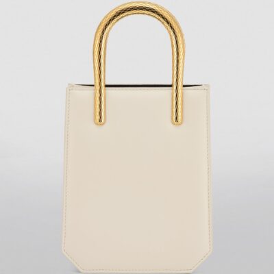 Bvlgari Mini Leather Serpentine Tote Bag - Image 4