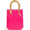 Bvlgari Ostrich Leather Serpentine Cross-Body Bag - Image 1
