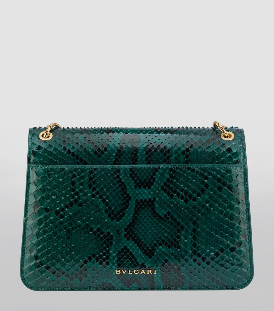 Bvlgari Python Leather Serpenti Forever Shoulder Bag - Image 4
