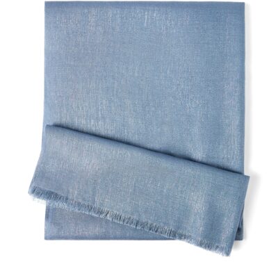 Bvlgari Silk-Wool Logo Scarf - Image 2