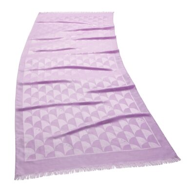 Bvlgari Silk-Wool Maxi Calla Scarf - Image 1