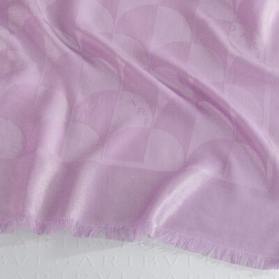 Bvlgari Silk-Wool Maxi Calla Scarf - Image 3