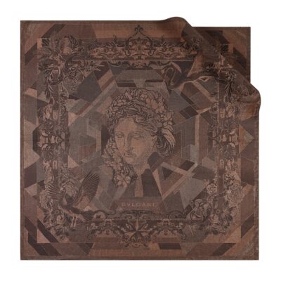 Bvlgari Silk Embroidered Scarf - Image 3