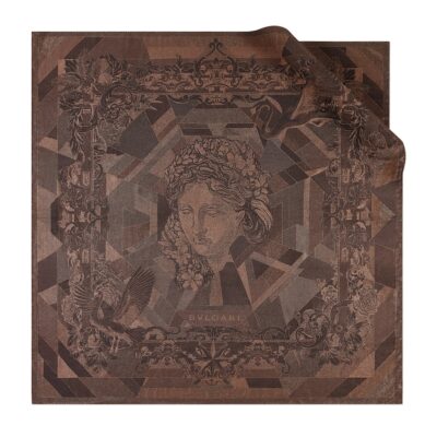 Bvlgari Silk Jacquard Scarf - Image 1