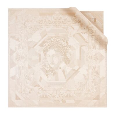 Bvlgari Silk Jacquard Scarf - Image 3