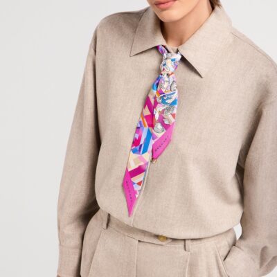Bvlgari Silk Polychroma Shelley Scarf - Image 3