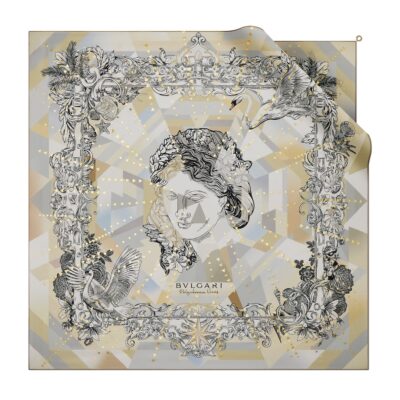 Bvlgari Silk Polychroma Venus Scarf - Image 1