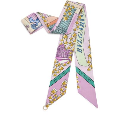Bvlgari Silk Printed Scarf - Image 1