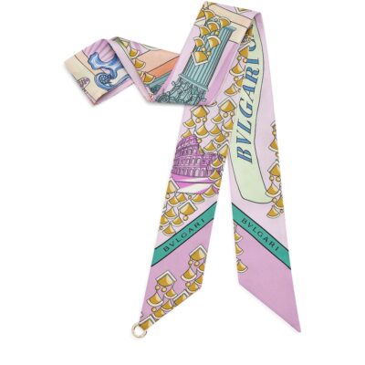 Bvlgari Silk Serpenti 75 Stole - Image 4
