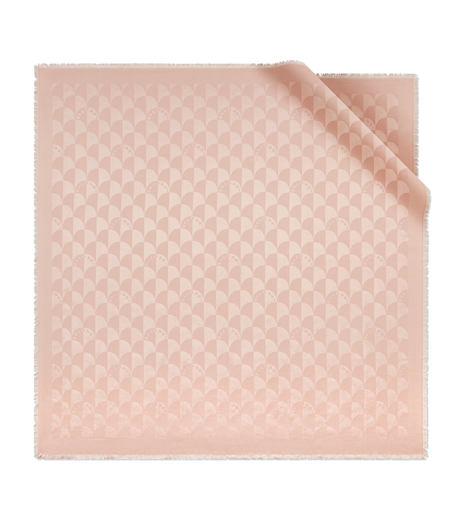 Bvlgari Silk Voile Maxi Calla Scarf - Image 2