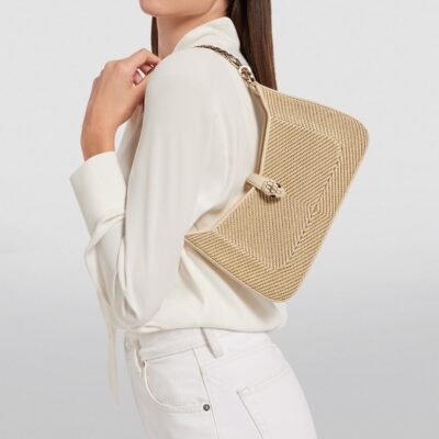 Bvlgari Small Chevron Serpenti Baia Shoulder Bag - Image 3