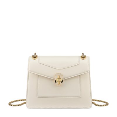Bvlgari Small Leather Serpent Forever Shoulder Bag - Image 1