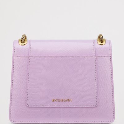 Bvlgari Small Leather Serpenti Forever Day-to-Night Shoulder Bag - Image 4