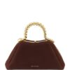 Bvlgari x Geraldine Guyot Small Nubuck Leather Serpentine Top-Handle Bag - Image 1