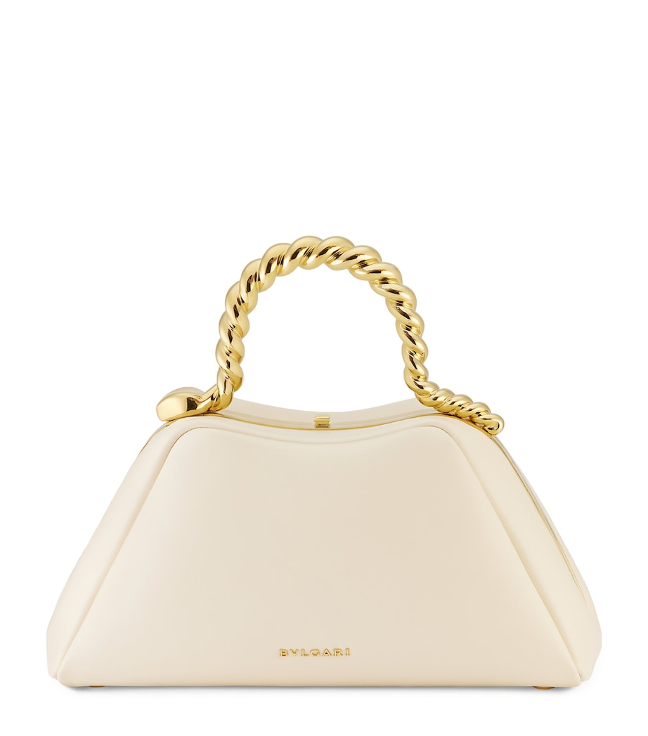 Bvlgari x Geraldine Guyot Small Calfskin Serpentine Top-Handle Bag - Image 1