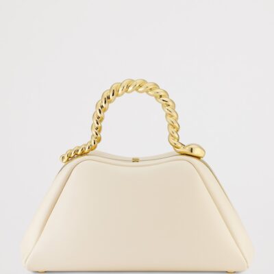 Bvlgari x Geraldine Guyot Small Calfskin Serpentine Top-Handle Bag - Image 2