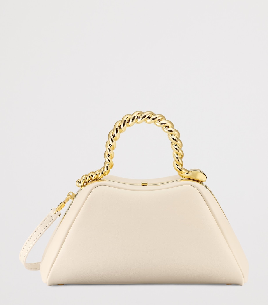 Bvlgari x Geraldine Guyot Small Calfskin Serpentine Top-Handle Bag - Image 4