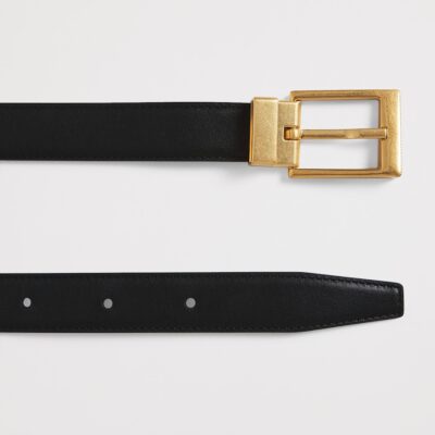 CAMILLA AND MARC Leather Lloyd Belt - Image 4