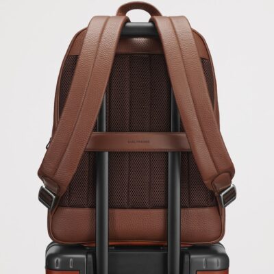 Carl Friedrik Leather Ayrton Backpack - Image 4