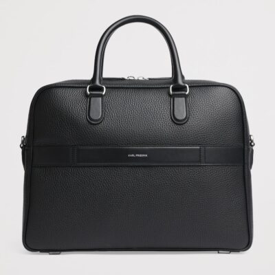 Carl Friedrik Leather Dunloe Briefcase - Image 5