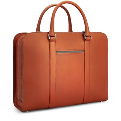 Carl Friedrik Leather Palissy Double Briefcase - Image 2