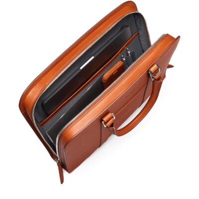 Carl Friedrik Leather Palissy Briefcase - Image 4