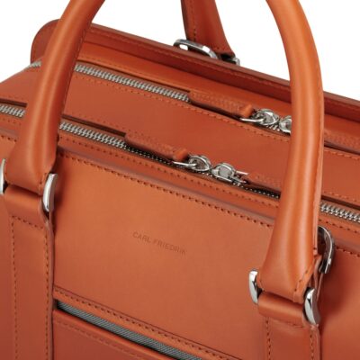 Carl Friedrik Leather Palissy Double Briefcase - Image 5