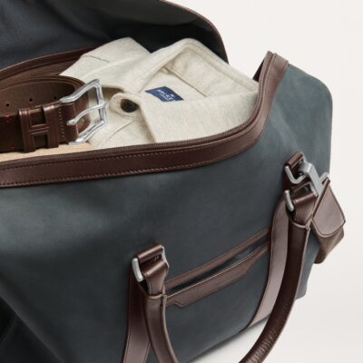 Carl Friedrik x Hackett Leather Holdall - Image 3