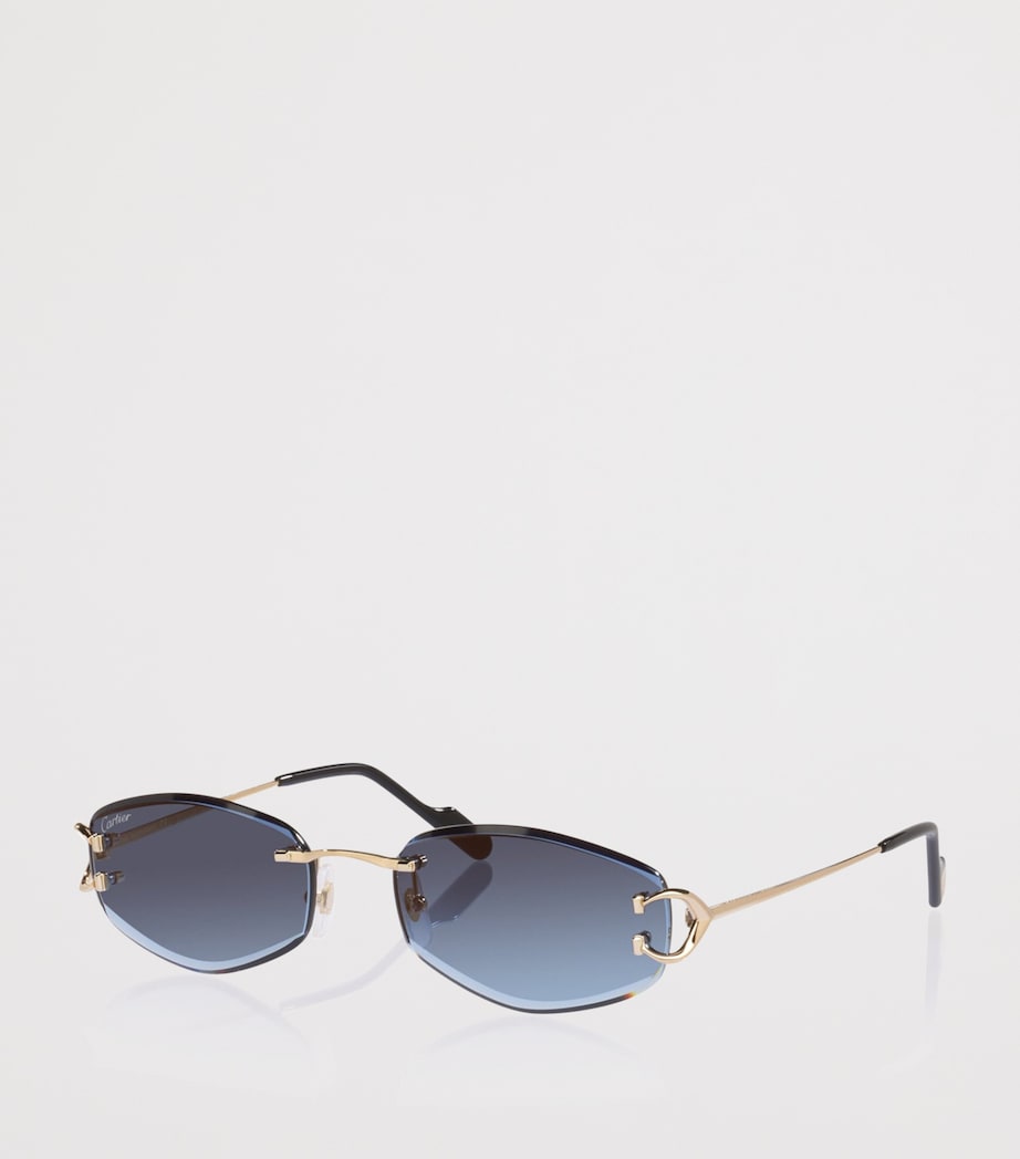 Cartier CT0467S Irregular Sunglasses - Image 2