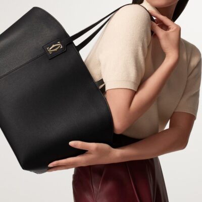 Cartier Calfskin C de Cartier Tote Bag - Image 5