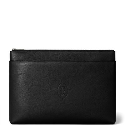 Cartier Large Leather Must de Cartier Portfolio Bag - Image 1