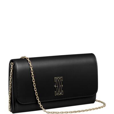 Cartier Leather C de Cartier Chain Wallet - Image 3