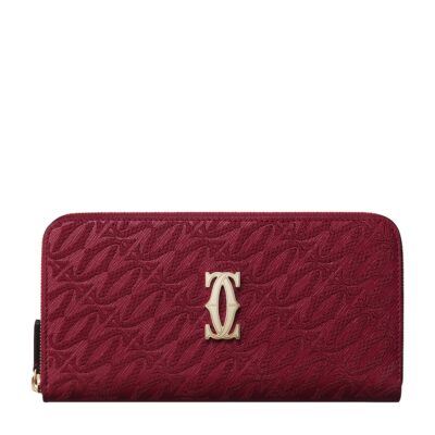 Cartier Leather C de Cartier International Zipped Wallet - Image 1